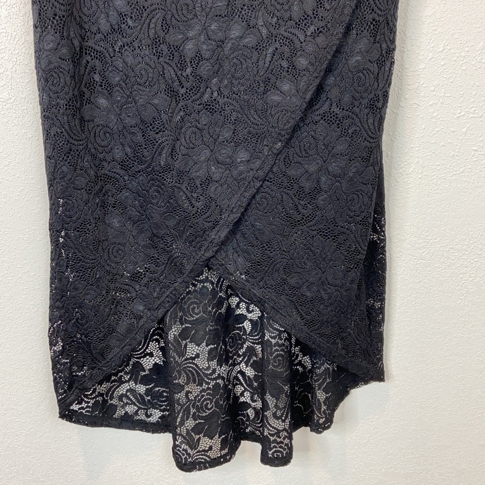 Torrid Black High Low Lace Skirt - Picture 5 of 16